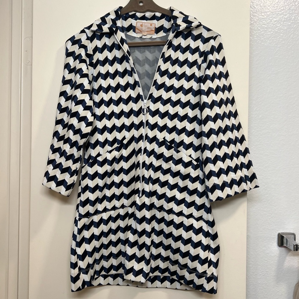 Seea Gwen Dress- Chevron